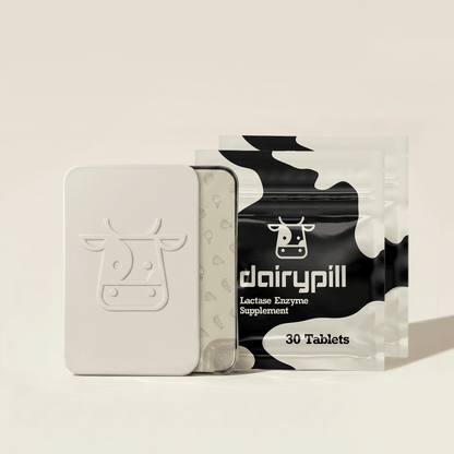 60ct DairyPill Travel Tin Bundle Cream Color