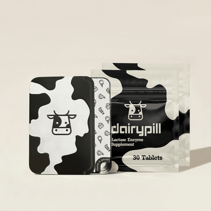 60ct DairyPill Travel Tin Bundle Moo Color
