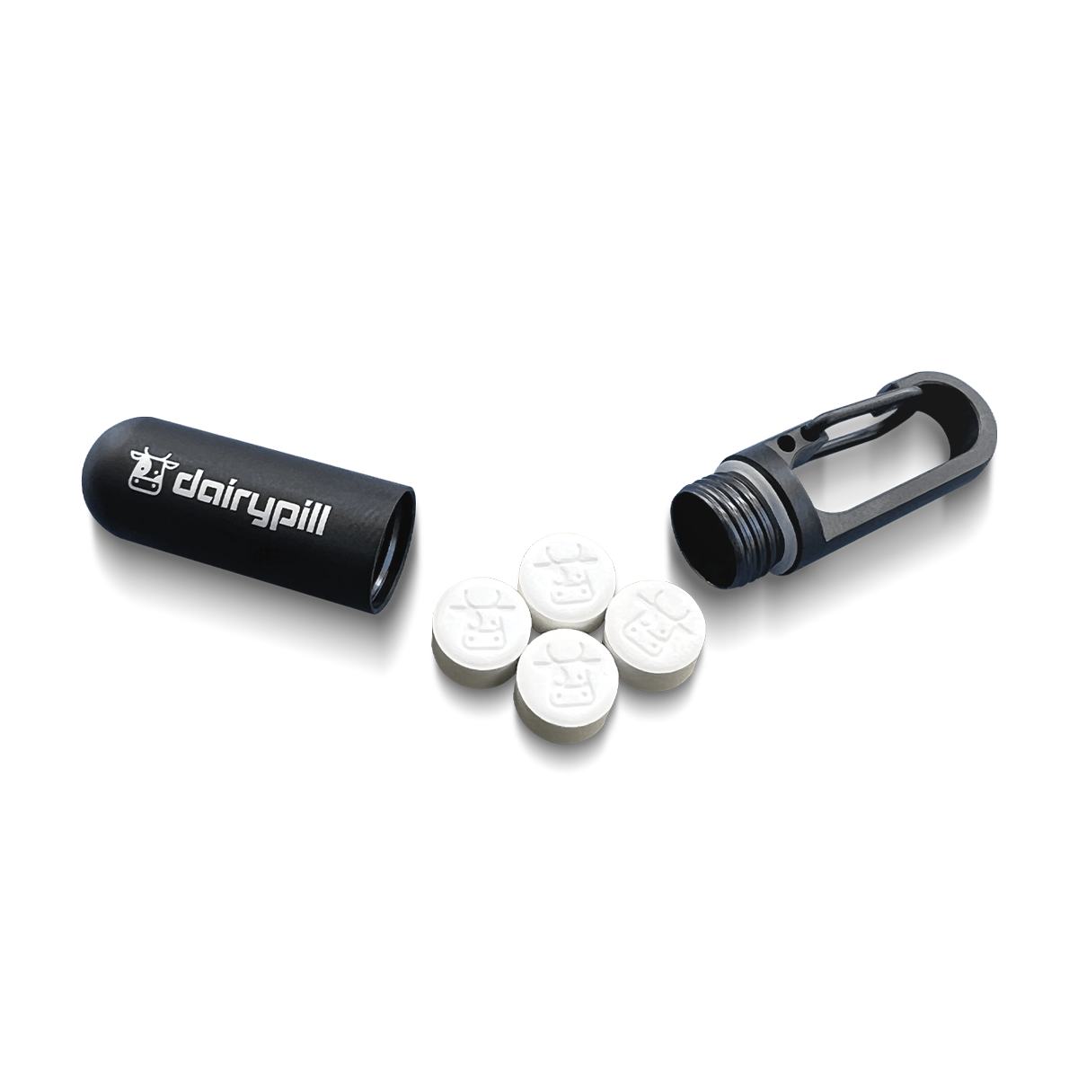 DairyPill Black Key Pod Mini with 4 pills