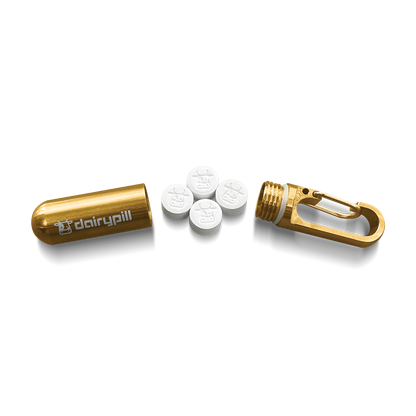 DairyPill Gold Key Pod Mini with 4 pills