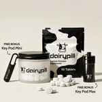 DairyPill Starter Kit 180 Count with FREE Key Pod Mini and Key Pod Max
