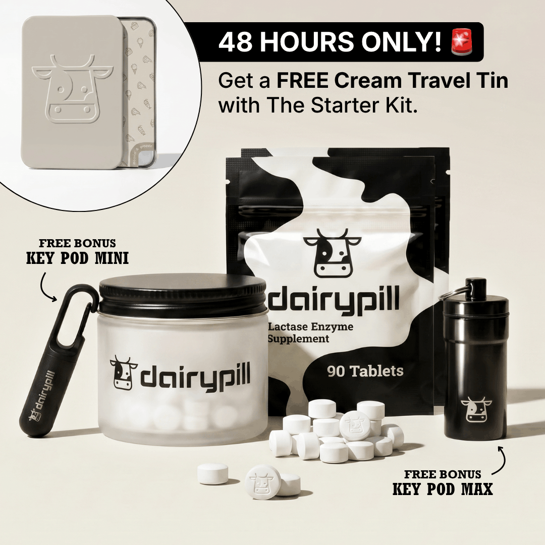 Cream Travel Tin Free Gift with 180ct Starter Kit
