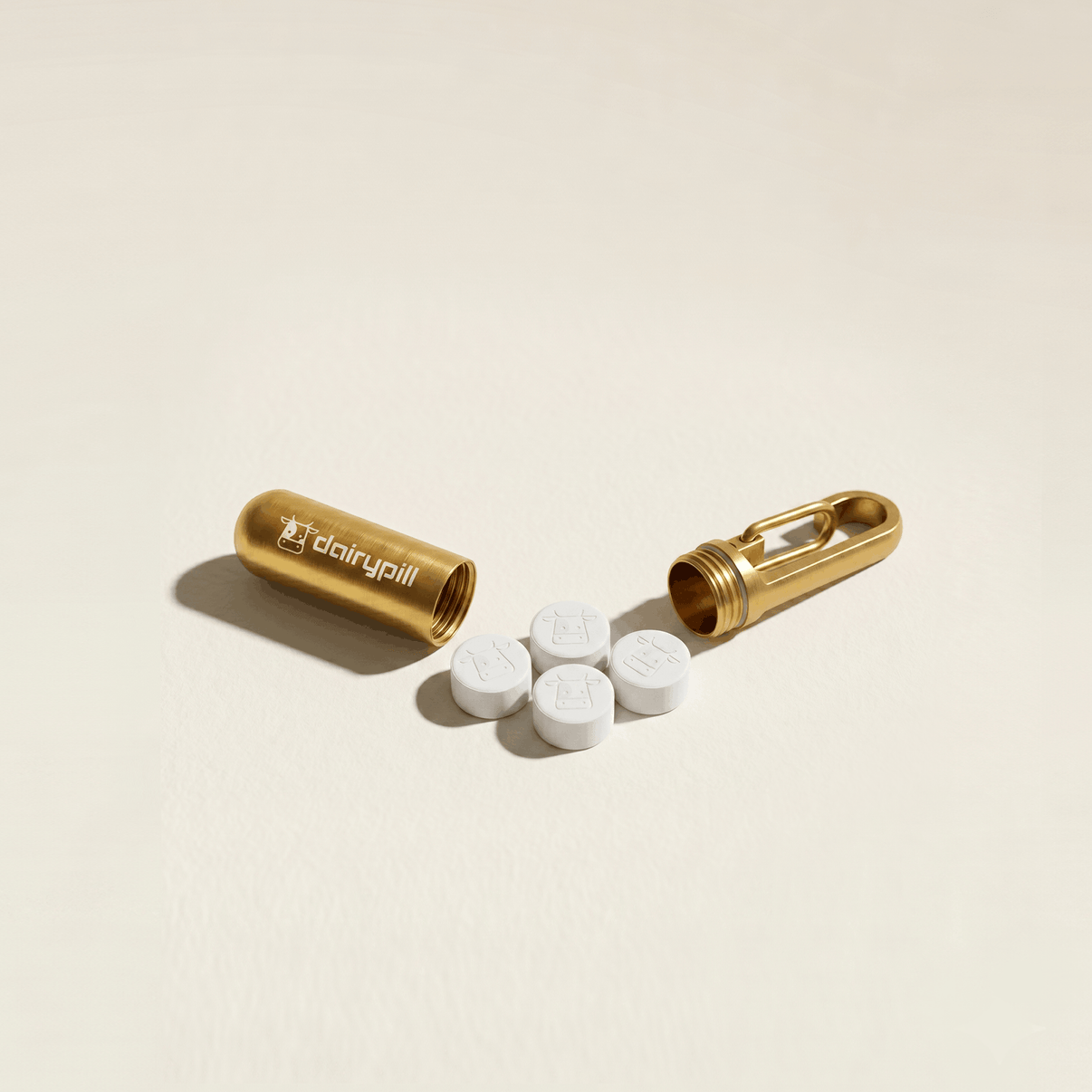 DairyPill key pod mini gold