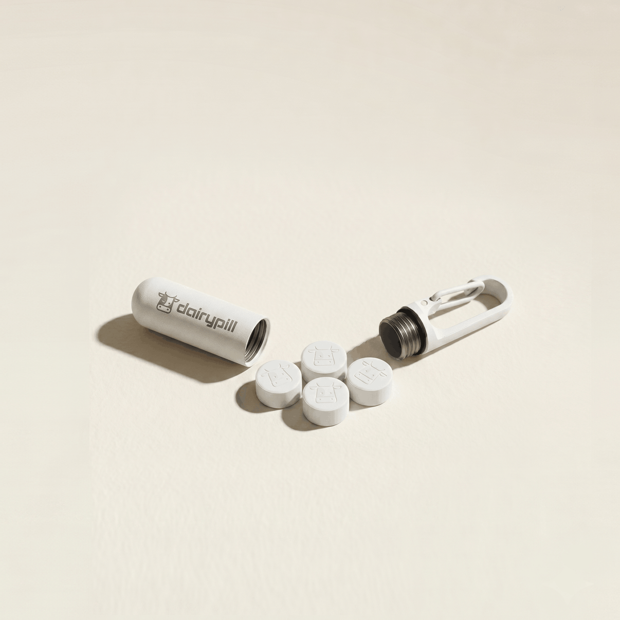 DairyPill key pod mini white