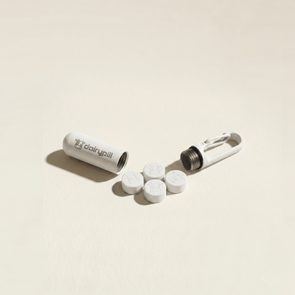 DairyPill key pod mini white